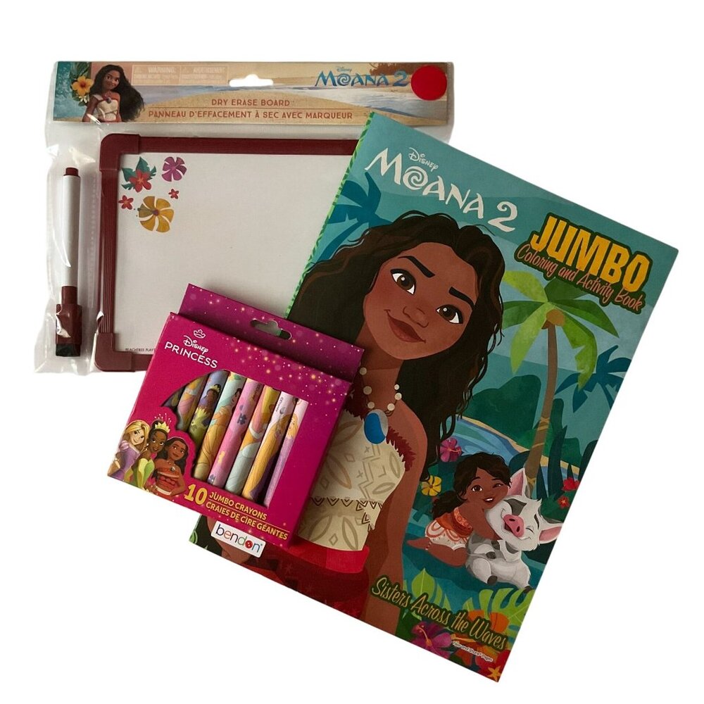 Moana 2 Activity Gift Set (Easter Basket Stuffer)